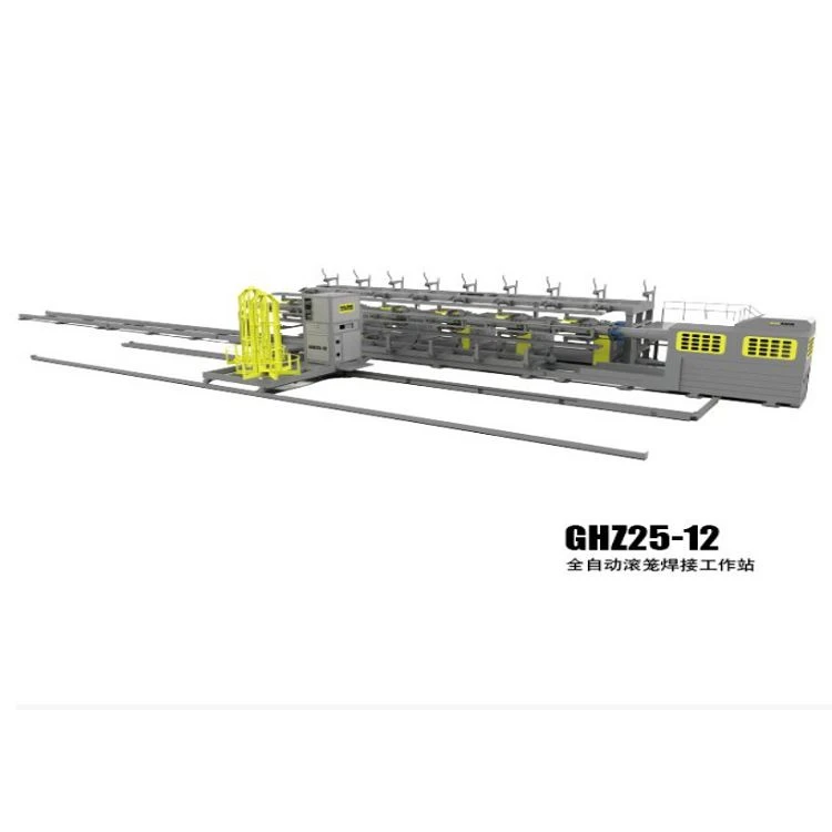 Gweithfan Weldio Cage Rebar Llawn-Awtomatig